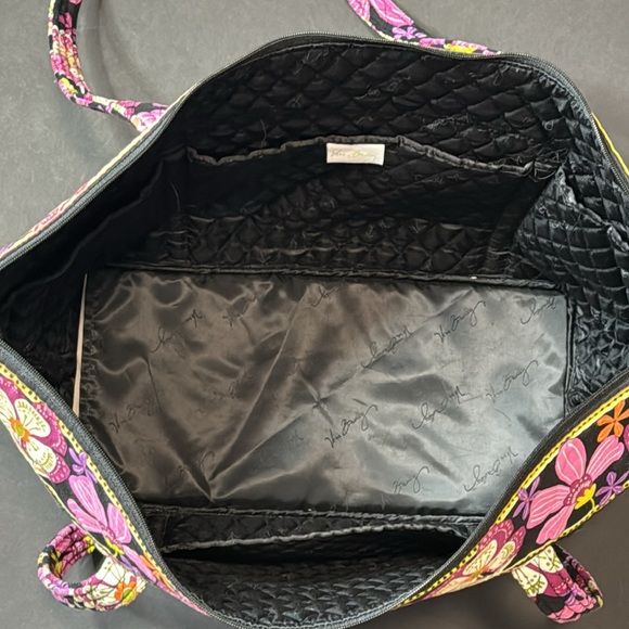 Vera Bradley Pirouette Pink Grand Travel Tote Bag - Picture 14 of 17